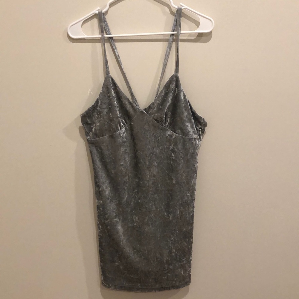 Grey Mini Dress